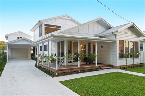 A great, white exterior look for this family home. | House designs exterior, Australian homes ...