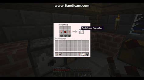 Minecraft Redstone Repeater Crafting Recipe | Besto Blog