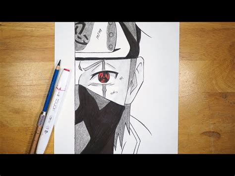 Kakashi Hatake Sharingan Drawing