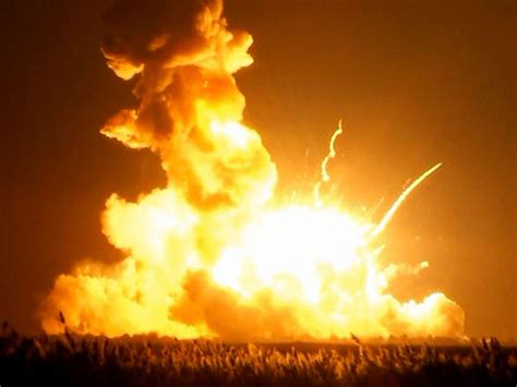 Antares Rocket Explosion Destroyed These Kids' Science Projects - ABC News