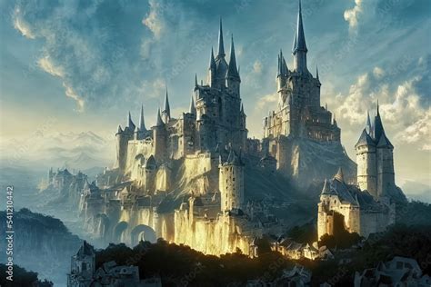 Medieval Castle Concept Art