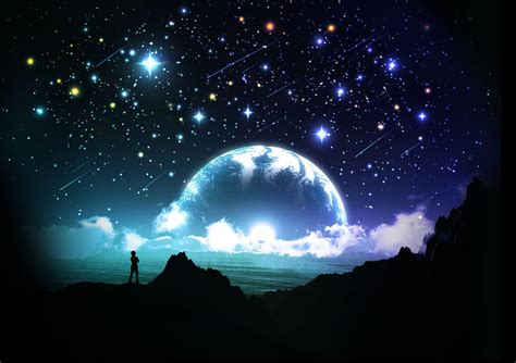 Moon and Stars Wallpapers - Top Free Moon and Stars Backgrounds - WallpaperAccess