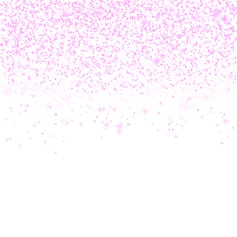 Pink Rose Stars And Bubbles Falling Glitter Transparent Background, Falling Stars, Glitter ...