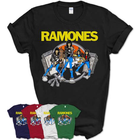 The Ramones- Band T-Shirt – Teezou Store