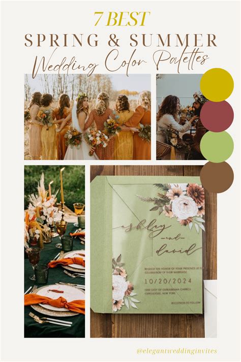 The Ultimate Guide to May Wedding Colors: 7 Color Palettes for Your Big Day ...