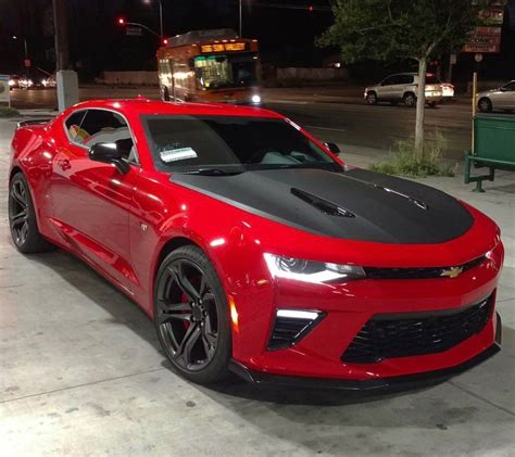 Red Camaro Ss 1Le - pic-flamingo