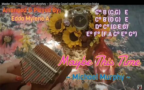 Maybe This Time Kalimba Tabs Letter & Number Notes Tutorial ...