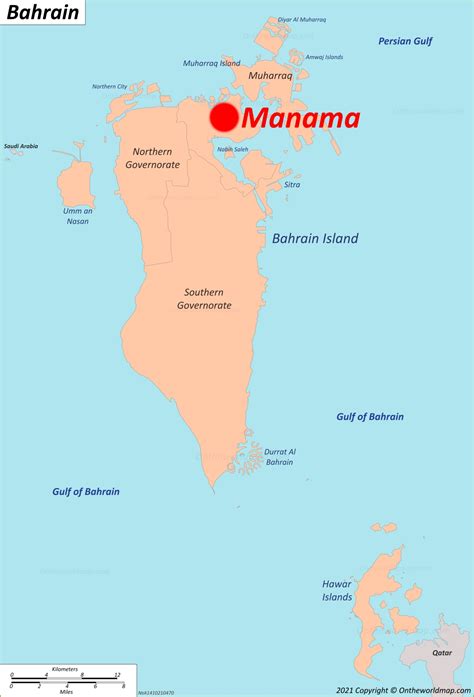 Manama Map | Bahrain | Detailed Maps of Manama