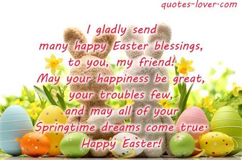 Happy Easter My Friend Quotes - ShortQuotes.cc