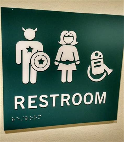 22 Creative Public Restroom Signs