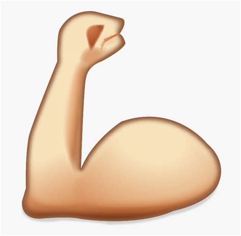 Muscle Png Image - Muscle Emoji Png , Free Transparent Clipart - ClipartKey