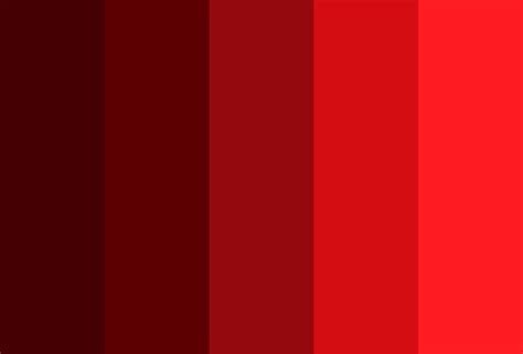 Red Color Palettes - colordesigner.io