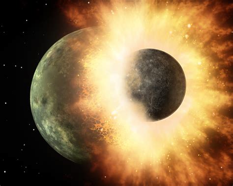 The Moon May Have Formed When Earth's Magma Was Blasted into Space | Space