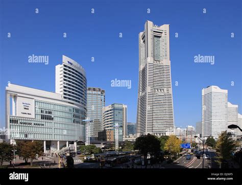 Japan, Yokohama, Minato Mirai, Landmark Tower Stock Photo - Alamy