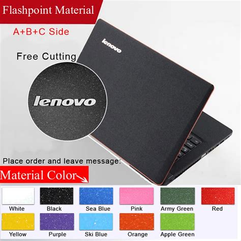 Free cutting Pure Color Laptop Sticker Vinyl Skins Protective Decal ...