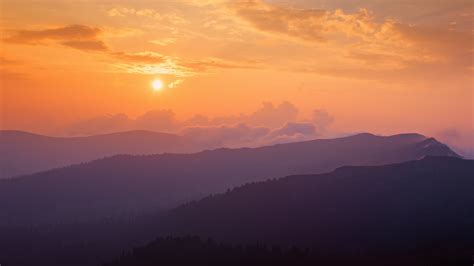 1920x1080 Sunset In The Mountains Laptop Full HD 1080P ,HD 4k Wallpapers,Images,Backgrounds ...