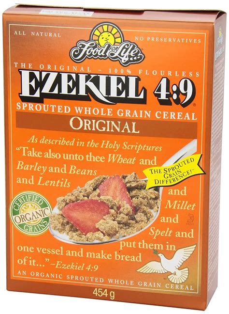 Food For Life Ezekiel 4 9 Cereal Nutrition Facts - Cully's Kitchen