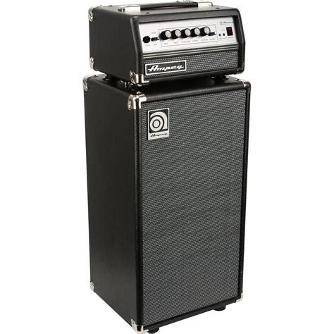 Ampeg Micro-VR Bass Amp Head and SVT210AV Bass Speaker Cabinet Stack | Guitar Center