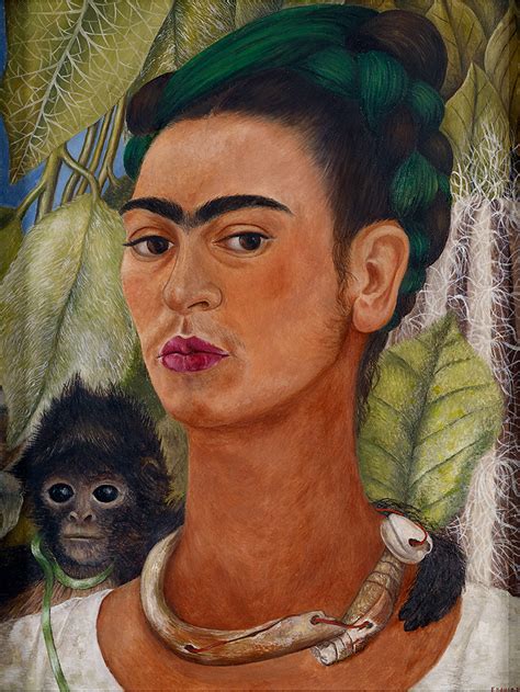 Object Lesson: Frida Kahlo's 'Self-Portrait with Monkey'