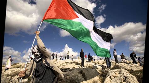 Descargar fondos de Banderade Palestina En La Montaña | Wallpapers.com