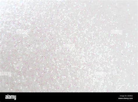 White Glitter Background