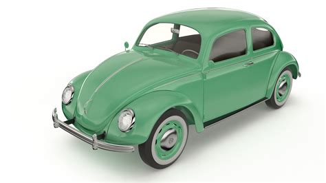 Volkswagen Beetle 1938 3D model | CGTrader