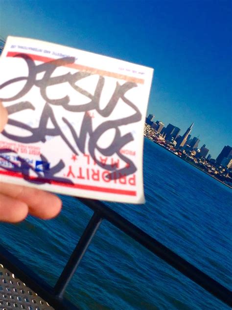 Jesus saves graffiti Jesusgraffiti San francisco graffiti God bless frisco | Graffiti, Jesus ...