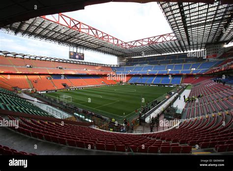 A general view of the Giuseppe Meazza Stadium, home of Inter Milan Stock Photo - Alamy