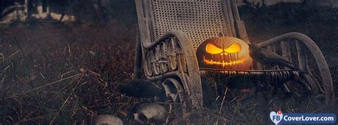 Scary Halloween Pumpkin Holidays And Celebrations Facebook Cover Maker Fbcoverlover.com