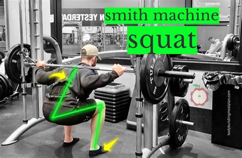 7 Best Smith Machine Squat Variations For Glutes & Quads