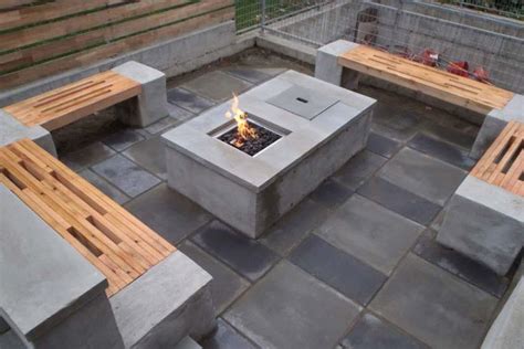 Concrete Fire Pit DIY | Fire Pit Design Ideas