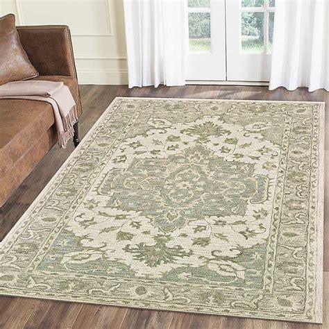 Sage Green Area Rug 8x10 - Carpet Vidalondon