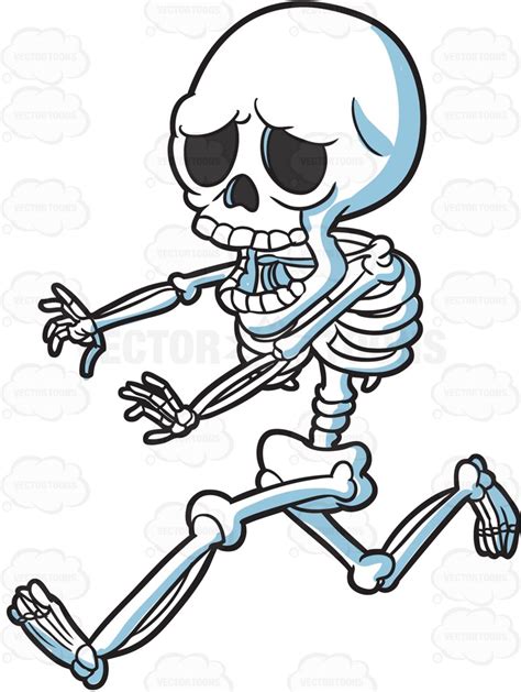 Skeleton Cartoon Drawing at GetDrawings | Free download