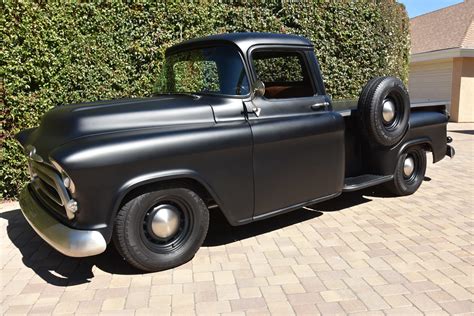 1957 Chevrolet Custom Pickup at Dallas 2018 as F187 - Mecum Auctions