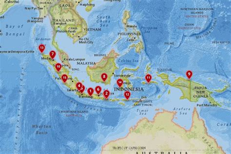 Indonesia States Map