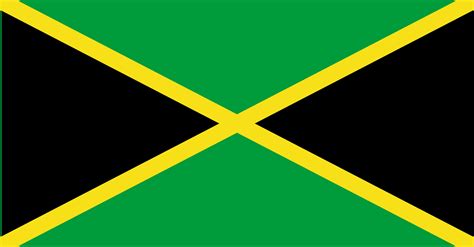 Printable Jamaica Flag