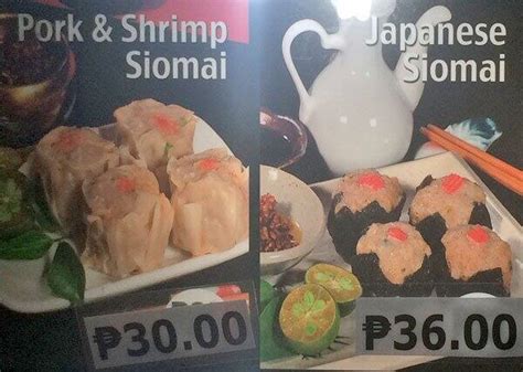 Master Siomai Menu, Menu for Master Siomai, Malate, Manila - Zomato Philippines