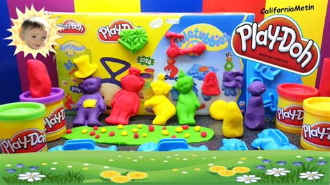 Teletubbies Play Doh Playskool Play-Doh Playdough Playset - YouTube