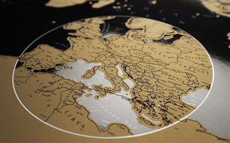 1080P free download | Europe map, circle, brown map, maps concepts, Europe, geographic map of ...