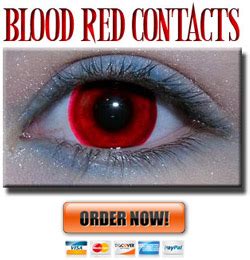 Vampire Contacts | Blood Red Contacts