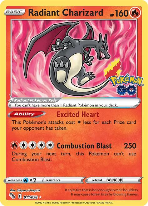 Pokemon Charizard Shiny Card