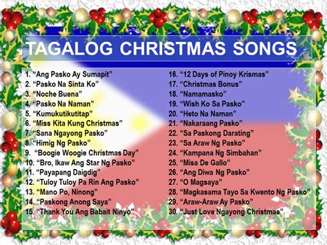 100+ Best OPM Tagalog Christmas Songs - Spinditty