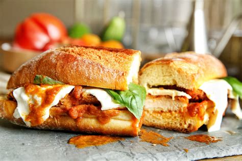 Chicken Parmigiana Sandwich