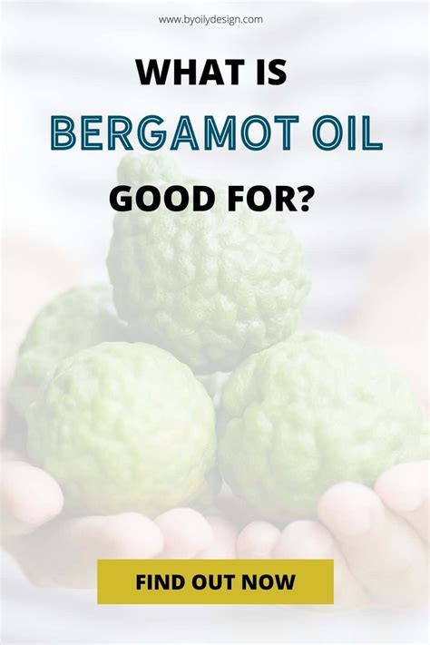 Bergamot essential oil recipes - By Oily Design