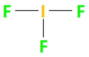 IF3 Lewis structure, molecular geometry, hybridization, polar or nonpolar