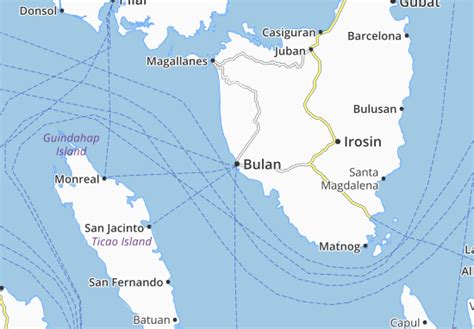 MICHELIN Bulan map - ViaMichelin