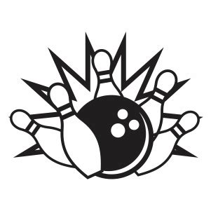 Buy Bowling Pin Strike Eps Png online in USA