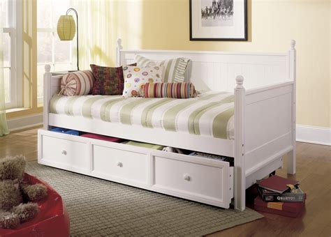 White Trundle Bed With Storage - Ideas on Foter