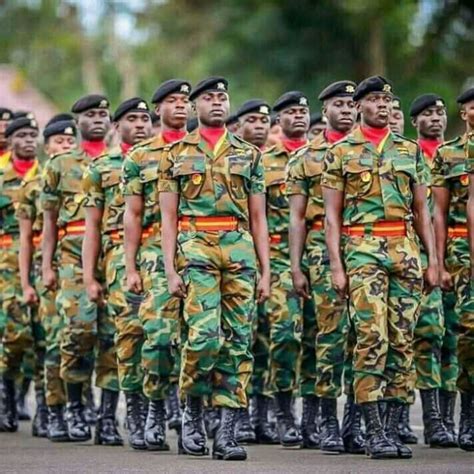 Ghana Army Ranks and Salary Structure 2024