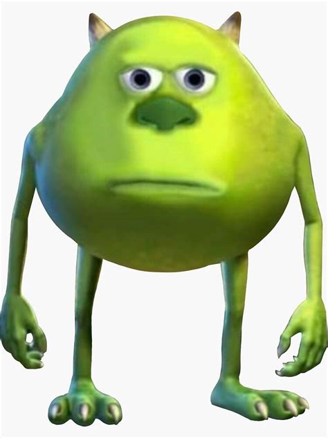 Mike Wazowski Meme Template